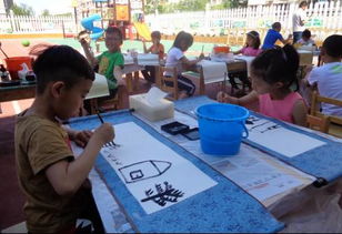 藝術(shù)月里傳承與綻放 東勝區(qū)鐵西實(shí)幼蒙氏園扎染與水墨畫藝術(shù)體驗(yàn)記